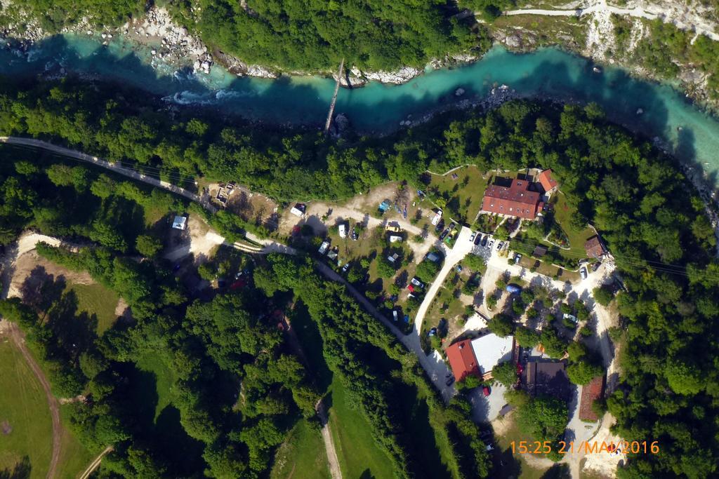 Pocitniska Hisa Lazar Hotel Kobarid Eksteriør billede